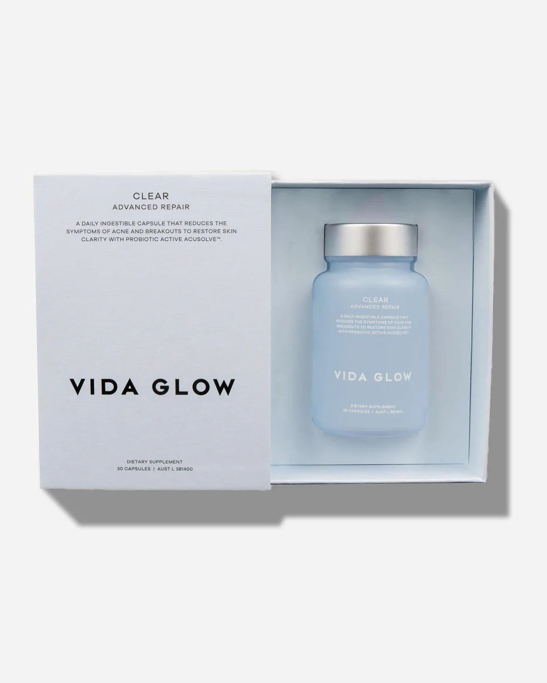 Vida Glow Clear Advanced Repair x 3 Bottles