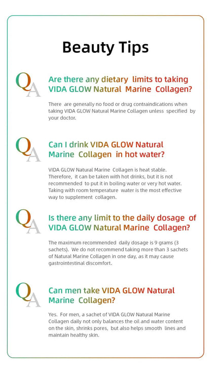 Vida Glow Natural Marine Collagen | Reducing Fine Lines and Achieving Plump Skin