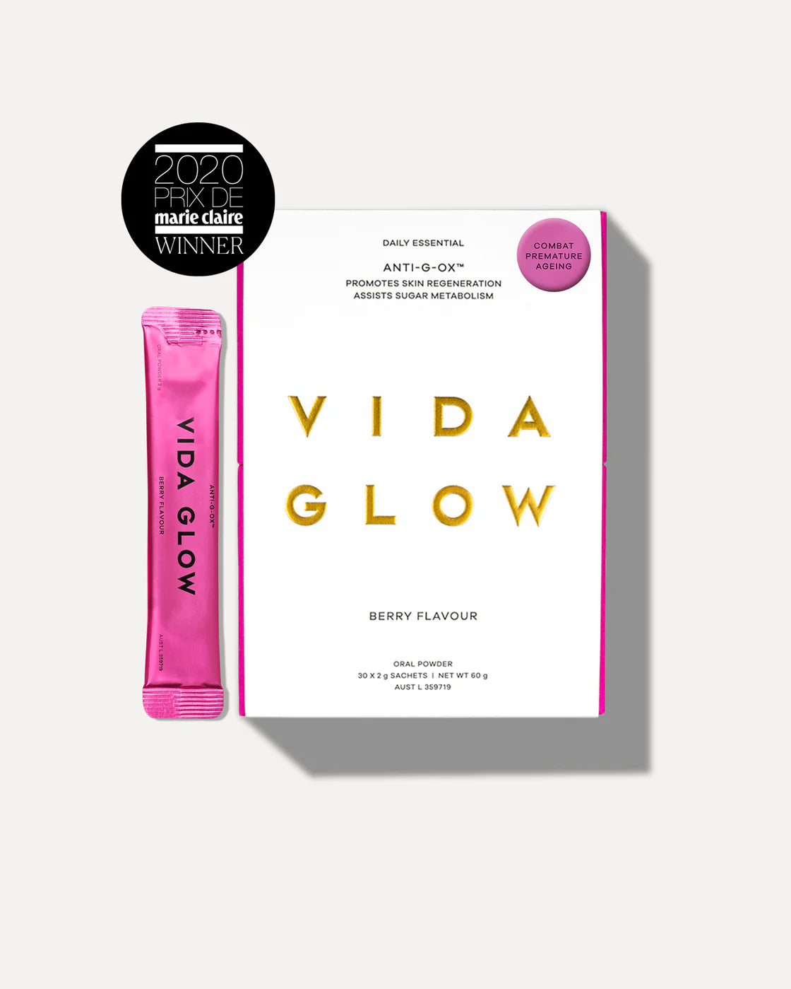 Vida Glow Anti-G-Ox x 3 Boxes