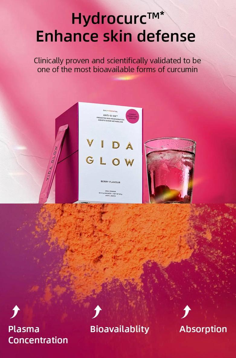 Vida Glow Anti-G-Ox x 3 Boxes