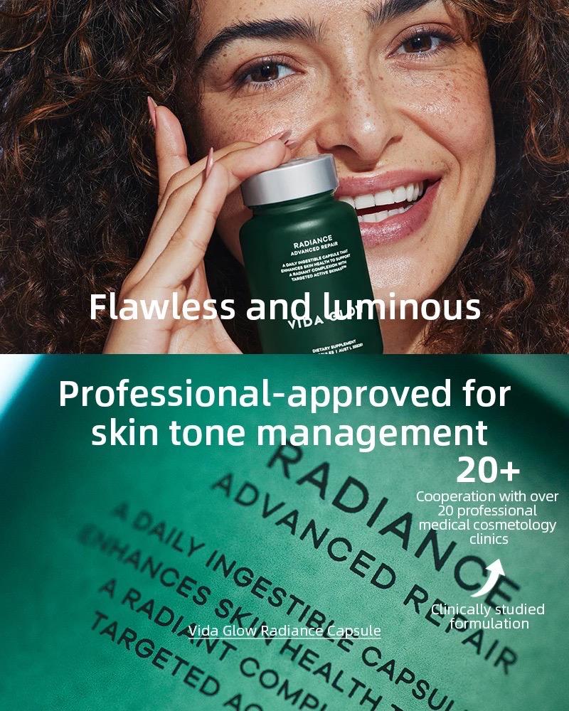 Vida Glow Radiance Advanced Repair Capsules - Achieve Flawless and Luminous Skin