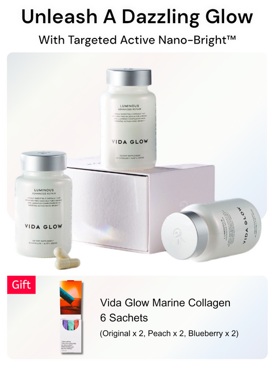 Vida Glow Luminous Advanced Repair x 3 Bottles