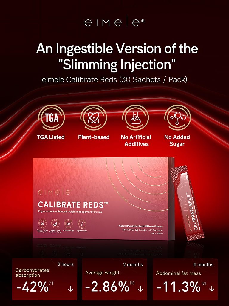 Eimele Calibrate Reds - Ingestible Version of the Slimming Injection