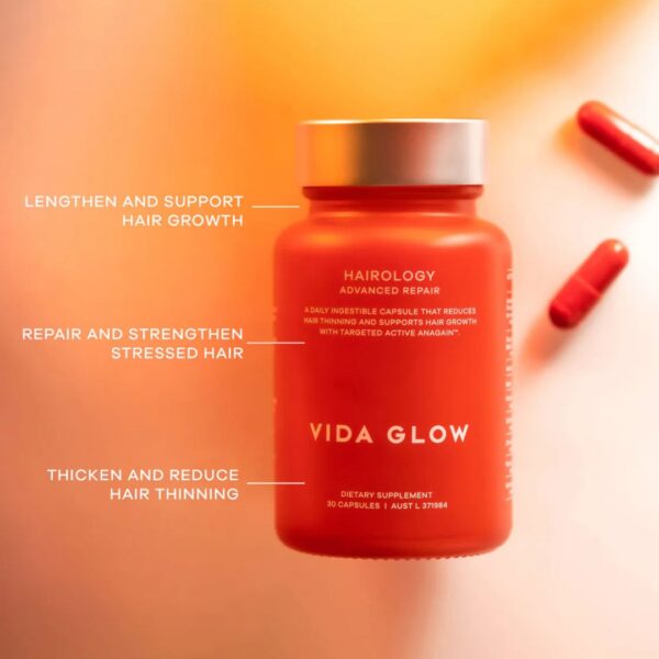 vida-glow-hairology-advanced-repair Vida Glow Hairology Advanced Repair | 30 Capsules