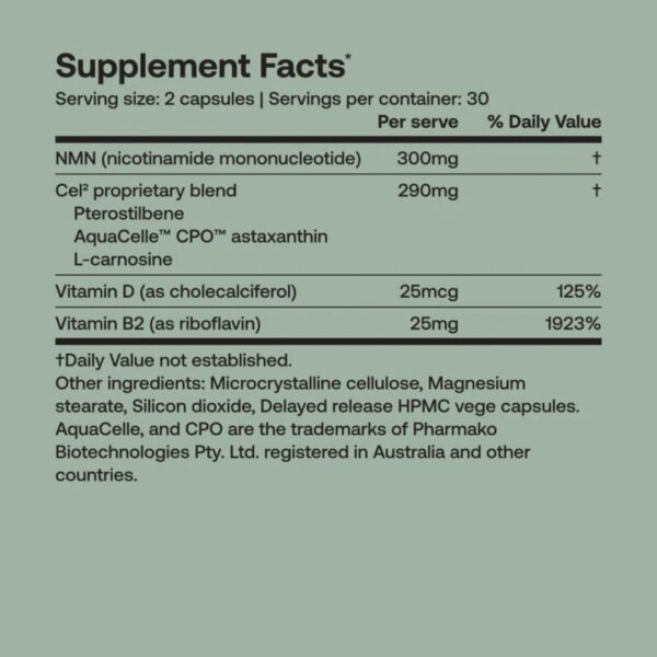 Verdure Glow (24) SRW Cel2 Cellular Energy | 60 Capsules